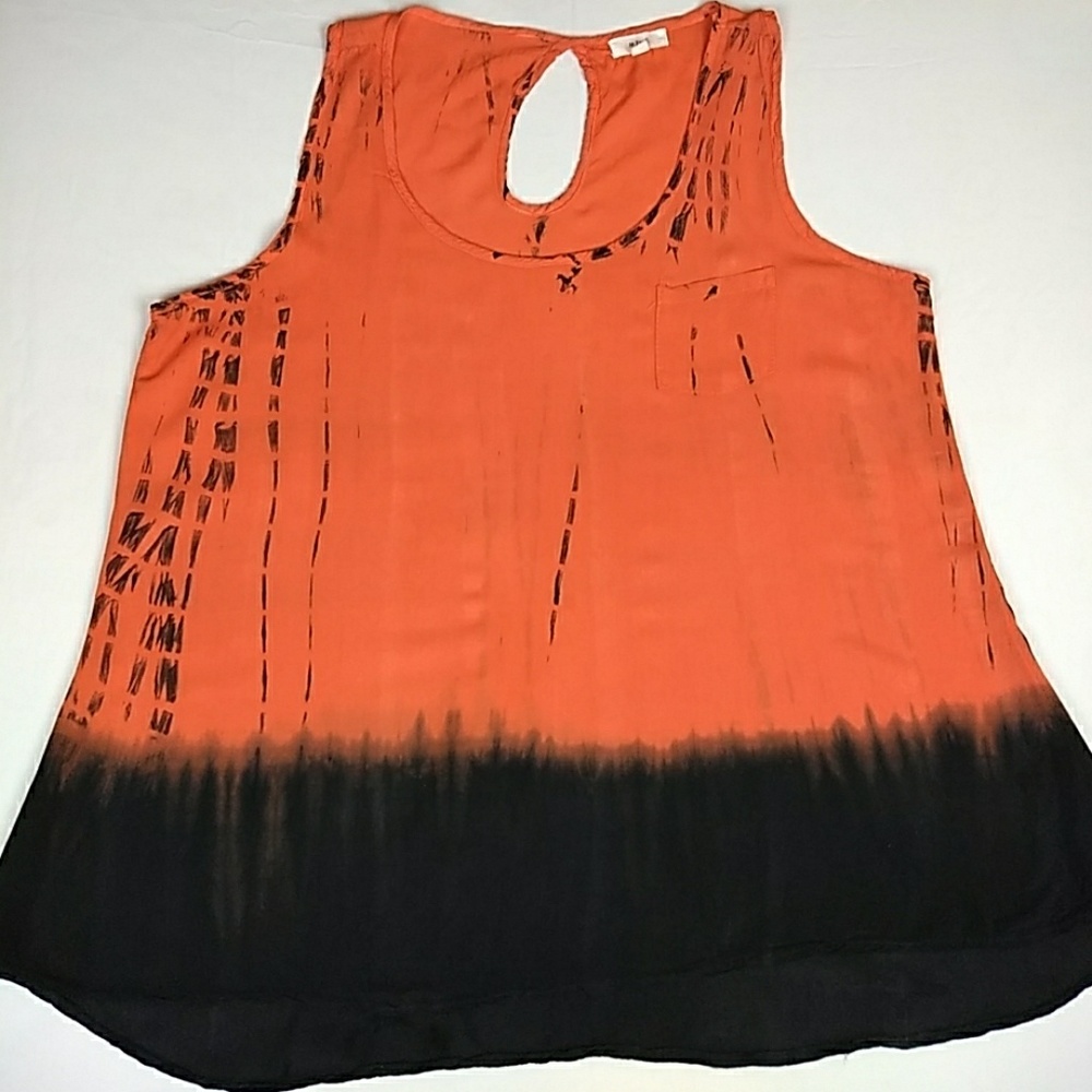 Anthropologie Mine Sleeveless Keyhole Back Top